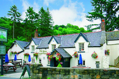 We Three Loggerheads Hotell Gwernymynydd Eksteriør bilde